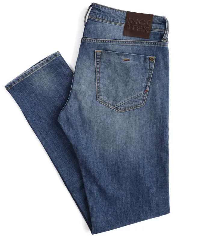 Incotex Denim Five-Pocket Jeans