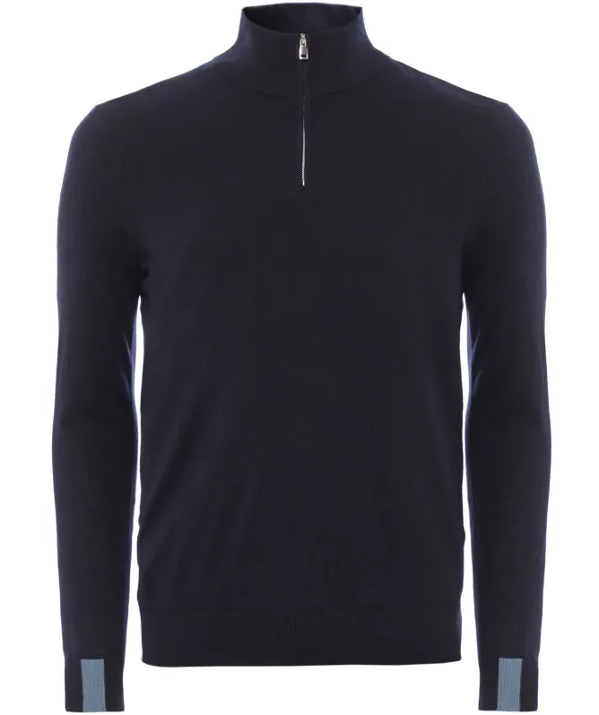 MOS MOSH MMGAdam Soft Zip Neck Knit Jumper