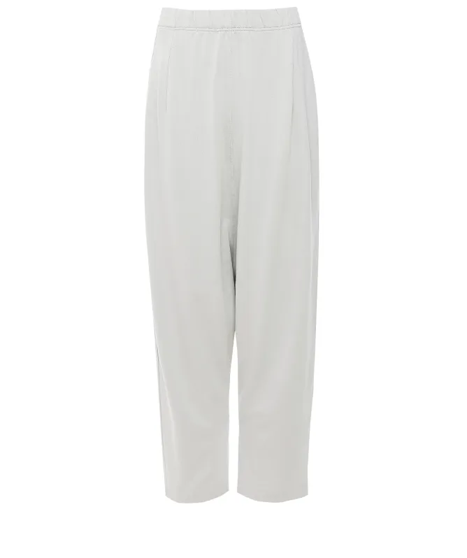 Sort Aarhus Jersey Drop Trousers