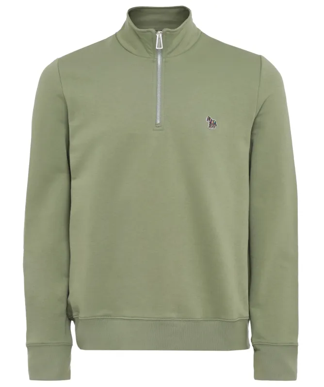 Paul Smith Half Zip Zebra Sweatshirt