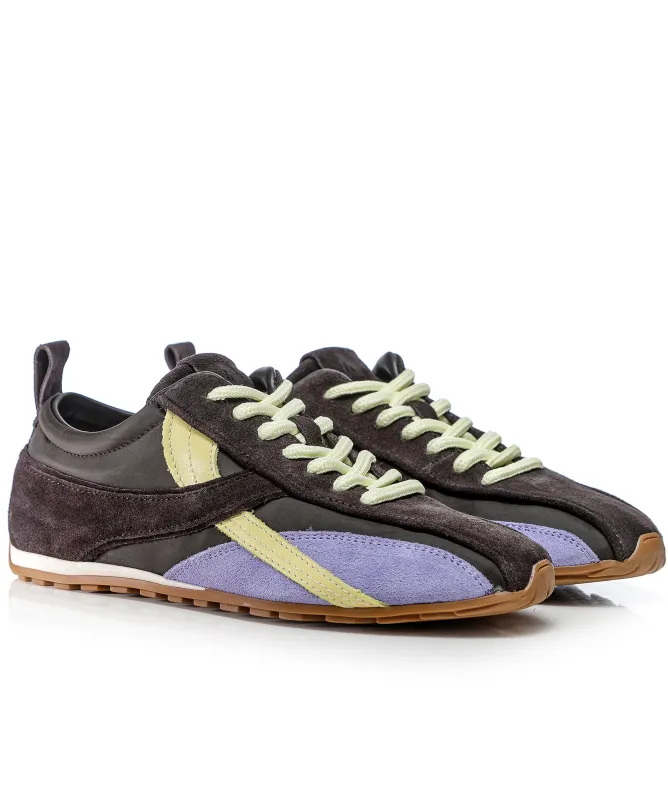 ALOHAS Suede Track Trainers