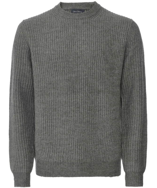 Oliver Sweeney Hunningham Rib Crew Jumper