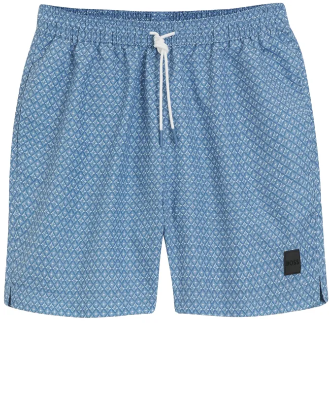 BOSS Printed Vibe Swim Shorts