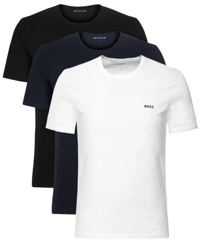 BOSS Regular Fit T Shirts 3 Pack