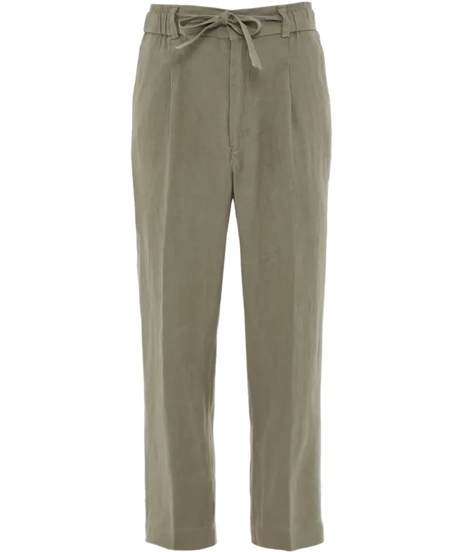 Seinse Drawstring Linen Trousers