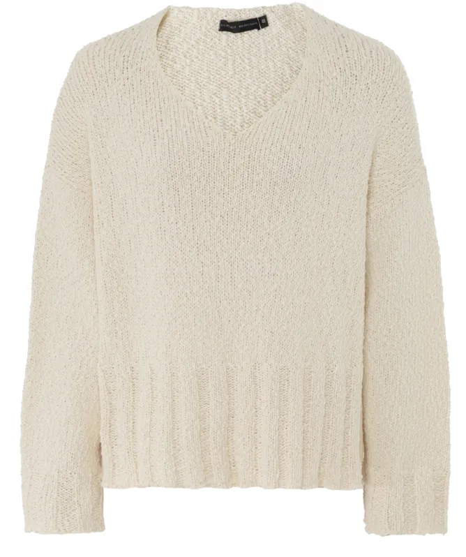 Lurdes Bergada Kombo V-Neck Jumper