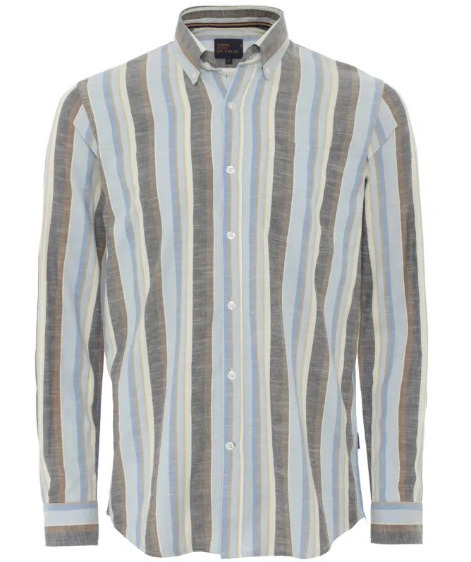 Signal Long Sleeve Stripe Shirt