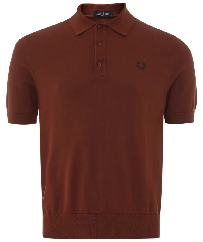 Fred Perry Cotton Knitted Shirt