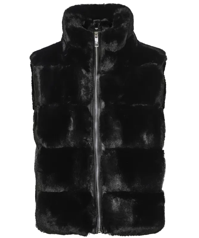 Rino and Pelle May Faux Fur Waistcoat