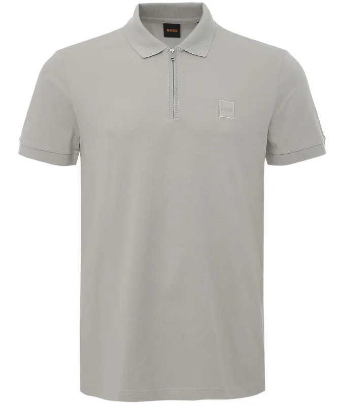 BOSS Slim Fit Passerzip Polo Shirt