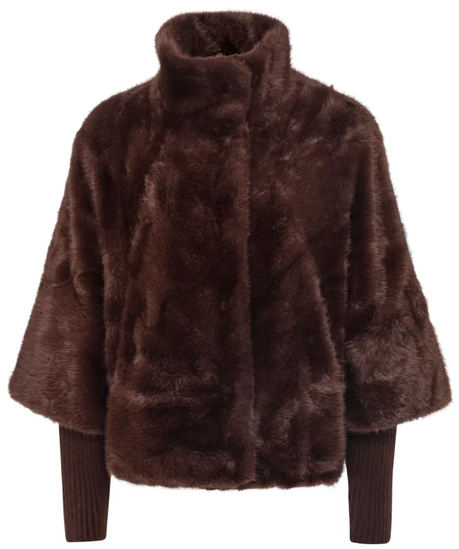 Rino and Pelle Nesrin Faux Fur Jacket