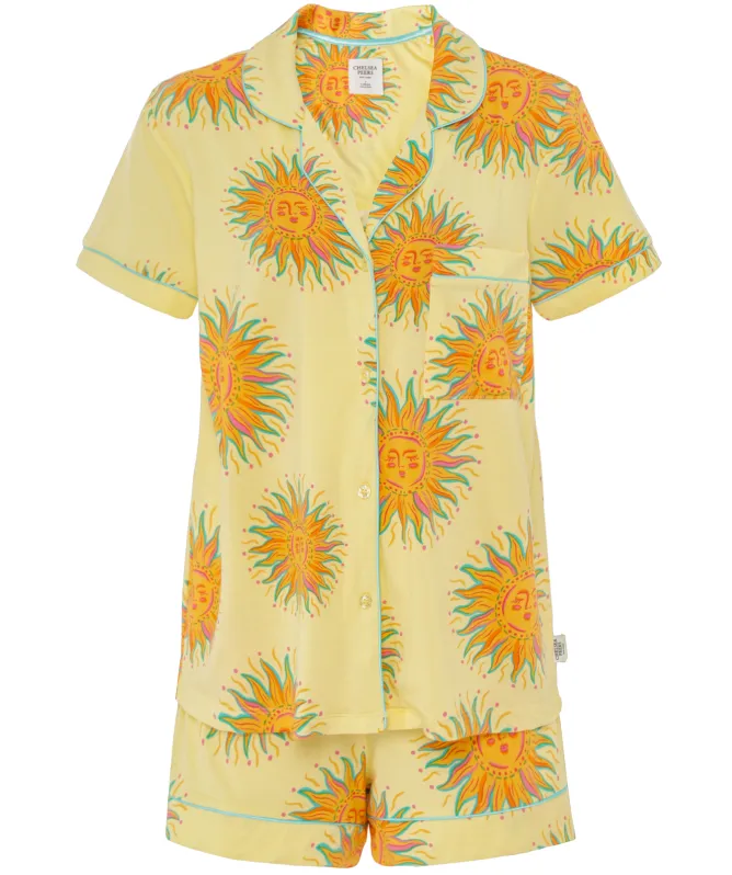 Chelsea Peers Sun Print Short Pyjama Set