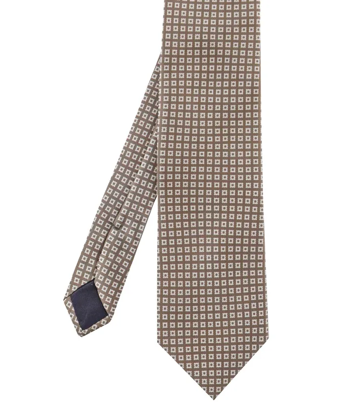 Amanda Christensen Silk Micro Square Tie