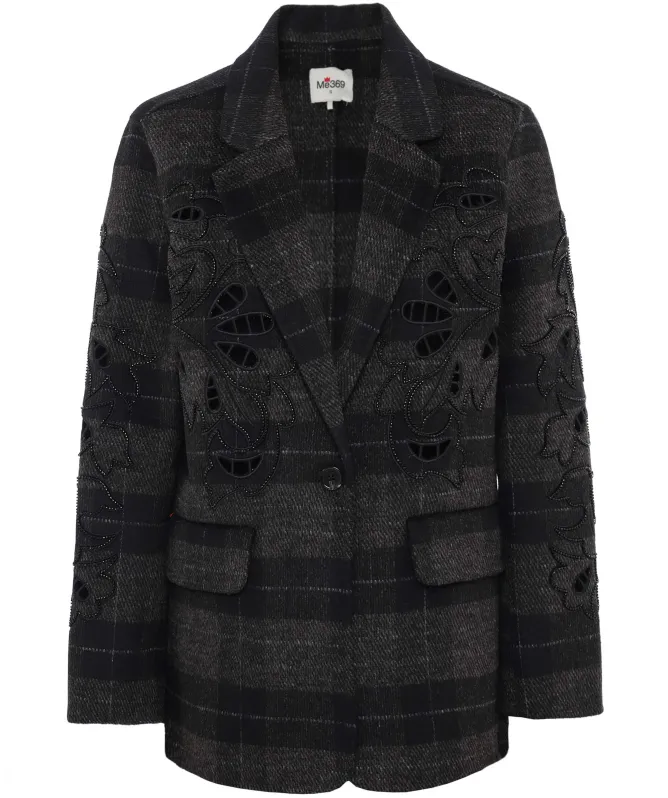 Me369 Kinsley Embroidered Wool Jacket
