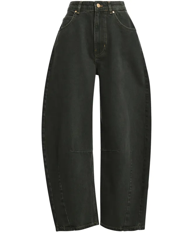 Essentiel Antwerp Kokos Barrel-Leg Cropped Jeans