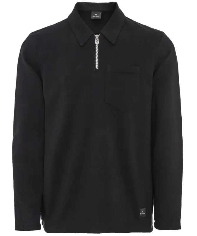 Paul Smith Quarter Zip Collar Sweatshirt