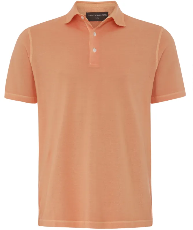 Filippo De Laurentiis Pique Polo Shirt