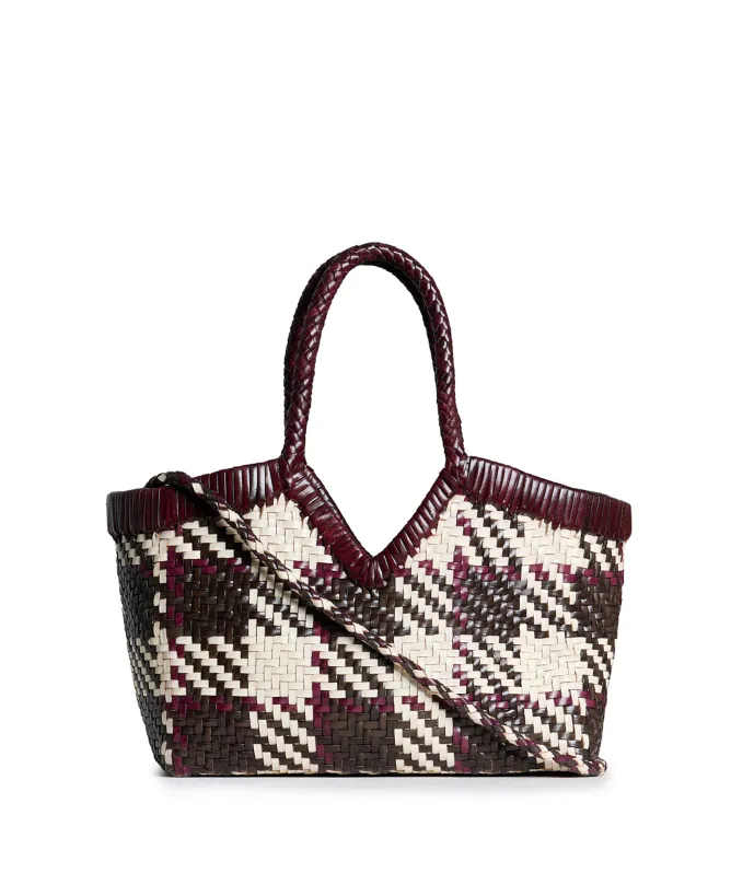 Vipera Monet Madras Woven Tote