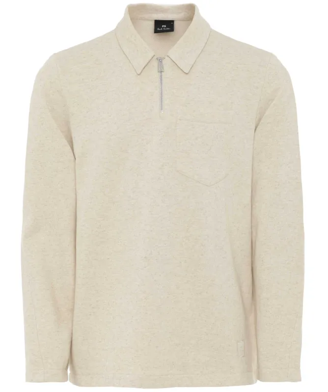 Paul Smith Quarter Zip Collar Sweatshirt