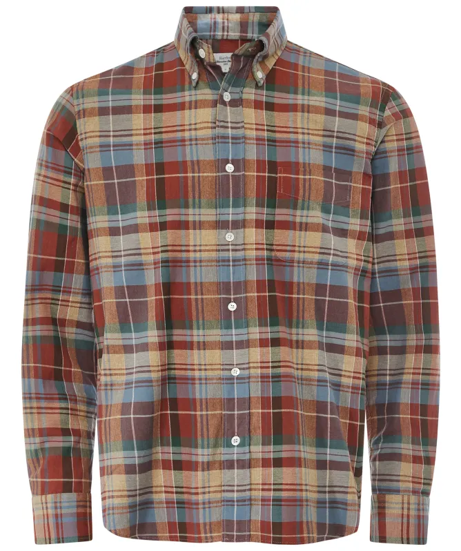 Hartford Pitt Checked Cotton Shirt