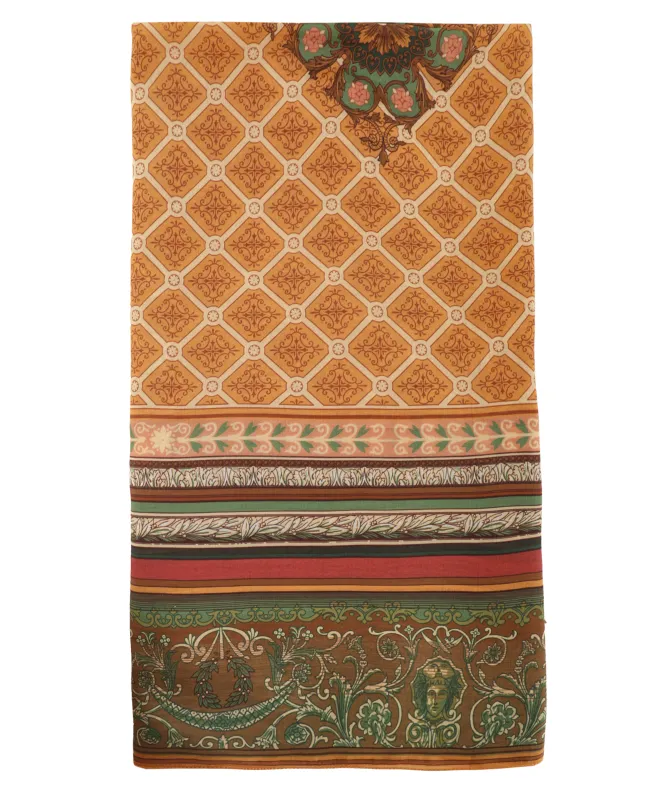 One Hundred Stars Amulet Gold Scarf