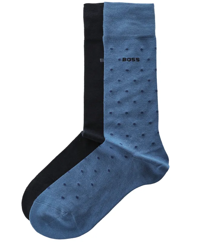 BOSS Bamboo Socks 2 Pack