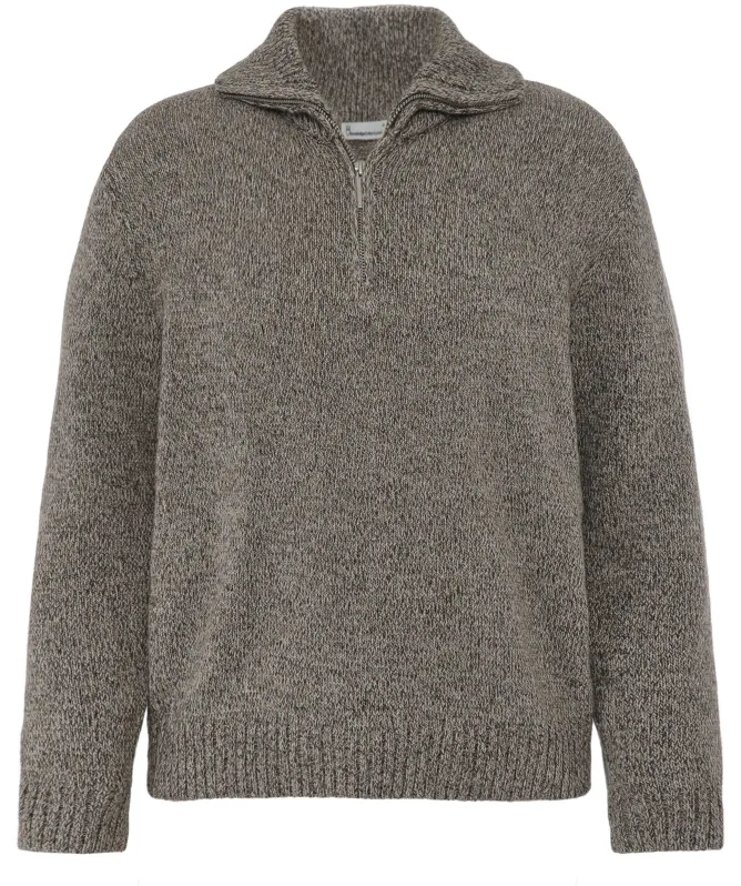 Knowledge Cotton Quarter Zip Sweater