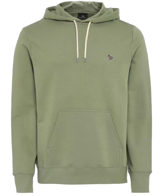 Paul Smith Regular Fit Zebra Logo Hoodie