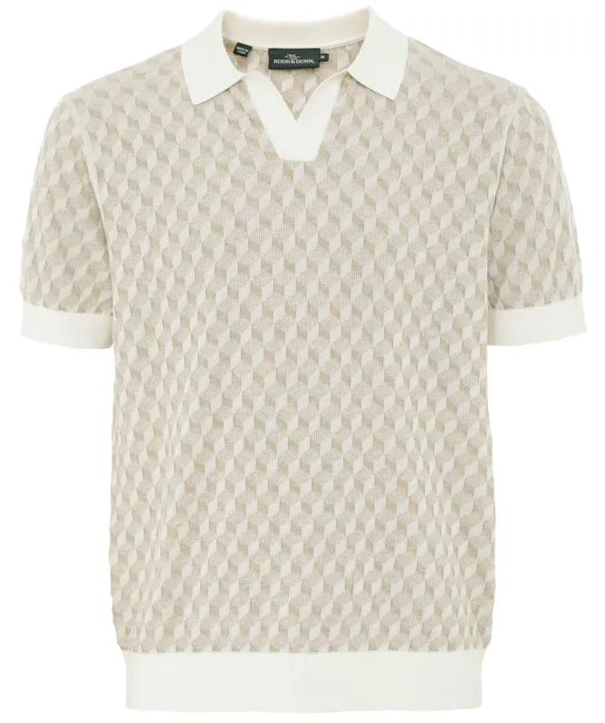 Rodd and Gunn Galdfield Textured Polo