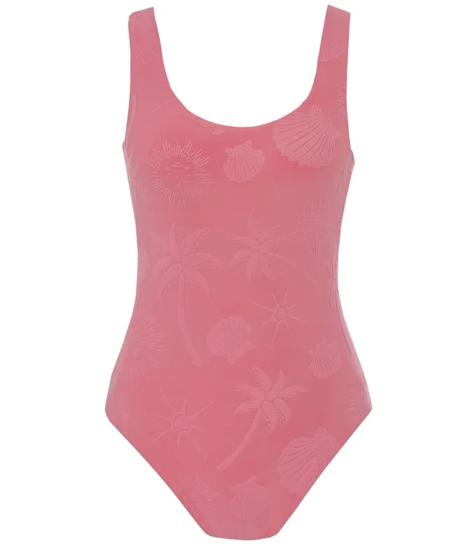 Chelsea Peers Jacquard Coastal Swimsuit