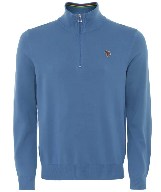Paul Smith Half-Zip Zebra Jumper
