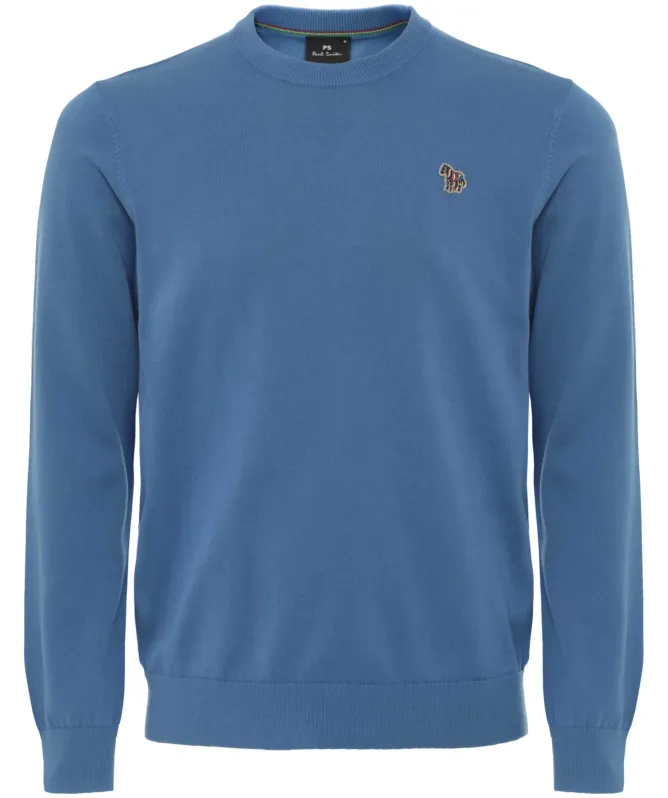 Paul Smith Crew Neck Zebra Jumper