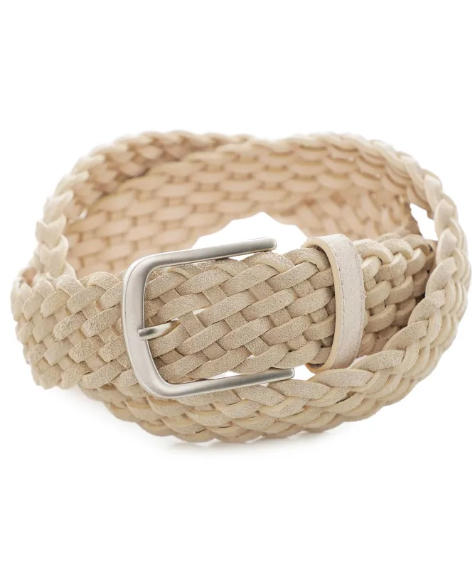 Leyva Woven Suede Belt