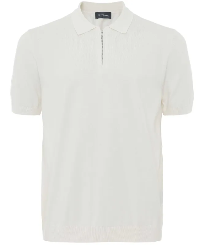 Oliver Sweeney Netherfield Quarter Zip Polo