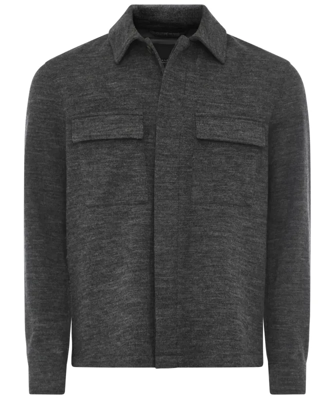 Sand Aiden Knitted Overshirt