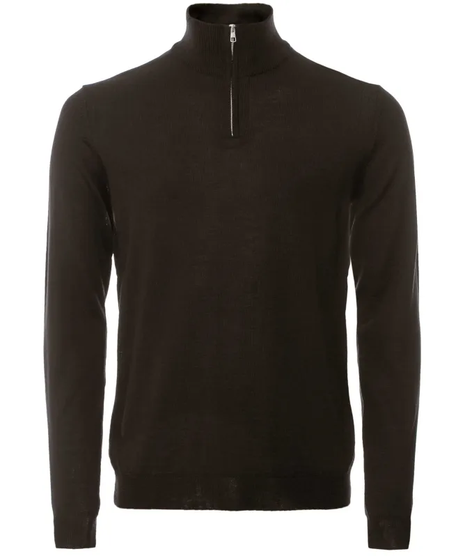 Oliver Sweeney Thornby Zip-Neck Jumper
