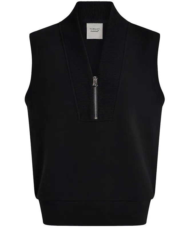 Varley Beau Sleeveless Half-Zip Sweat