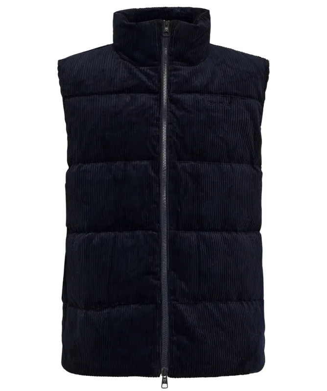 Knowledge Cotton Corduroy Puffer Vest