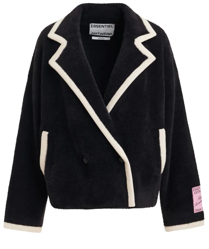 Essentiel Antwerp Kugar Contrast Trim Cardigan