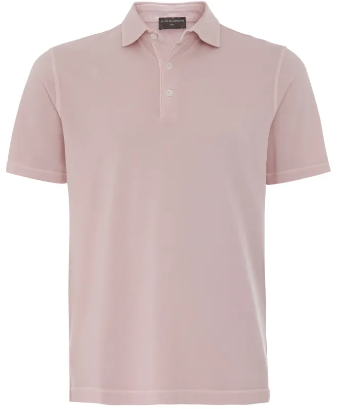 Filippo De Laurentiis Pique Polo Shirt