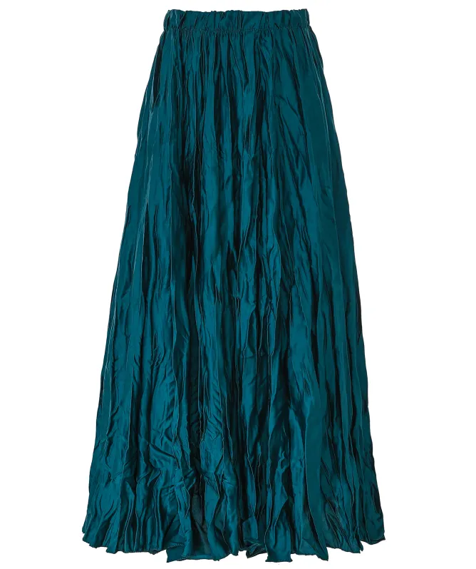 Eddy and Ivy Long Crinkle Maxi Skirt