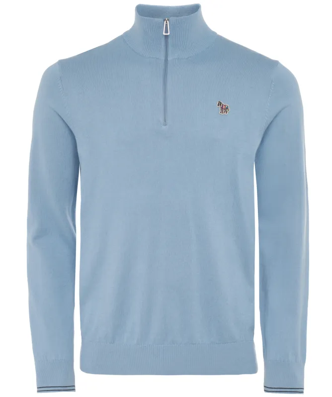 Paul Smith Zebra Logo Quarter Zip Jumper