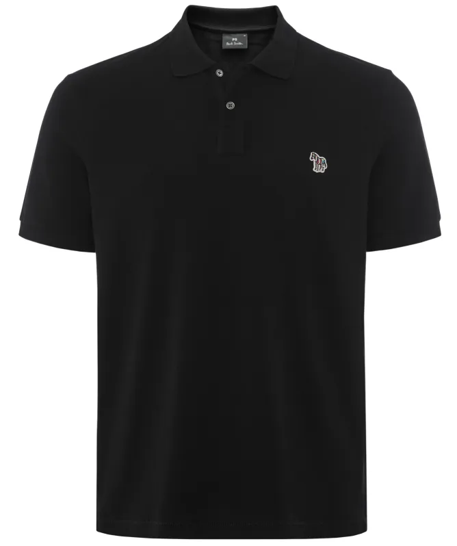 Paul Smith Cotton-Piqué Zebra Logo Polo Shirt