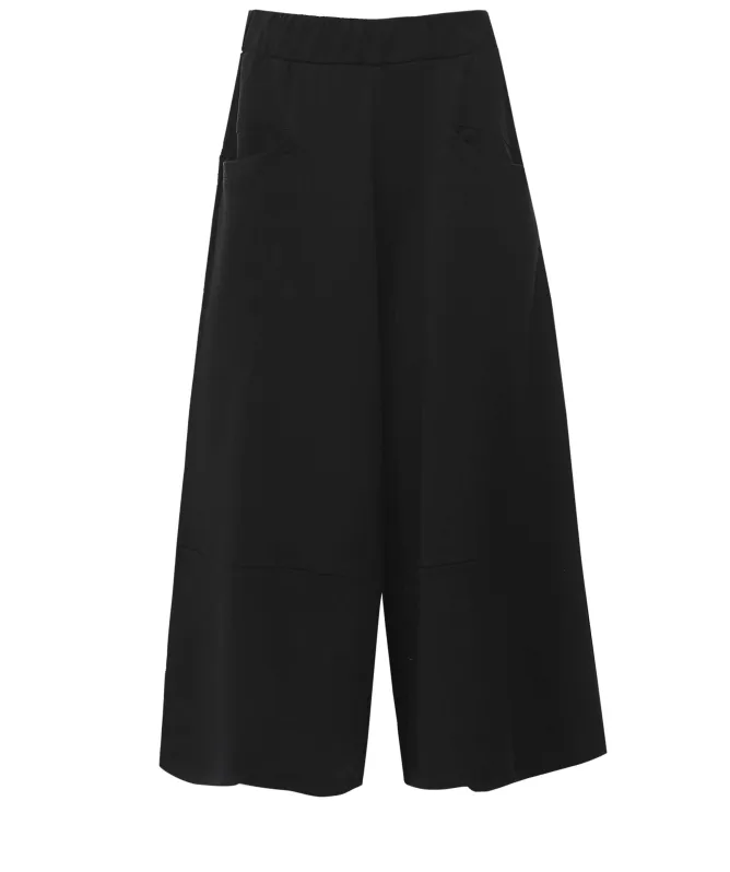 Sort Aarhus Jersey Culottes