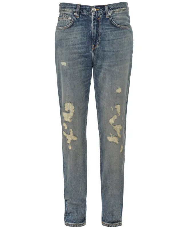 Baldessarini Distressed Five-Pocket Jean