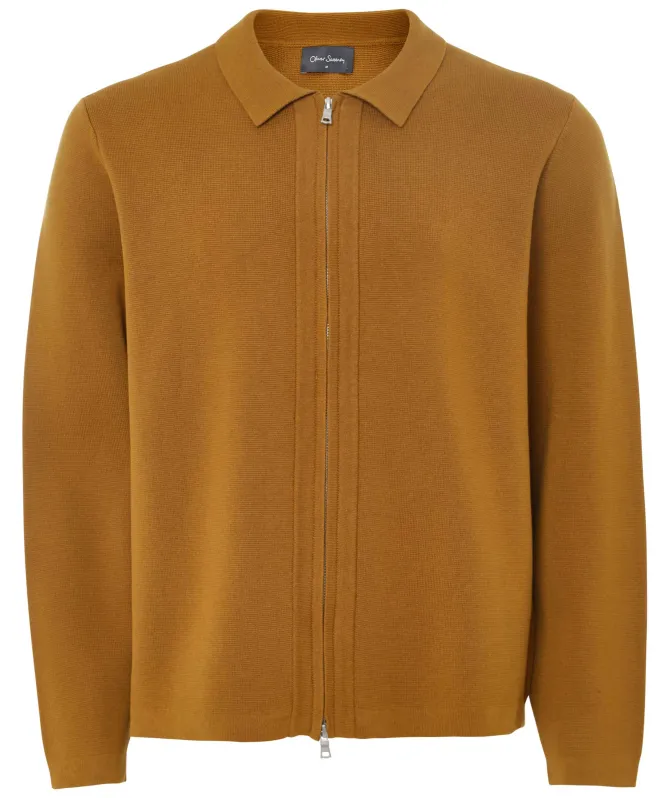 Oliver Sweeney Cotton Layham Zip Cardigan