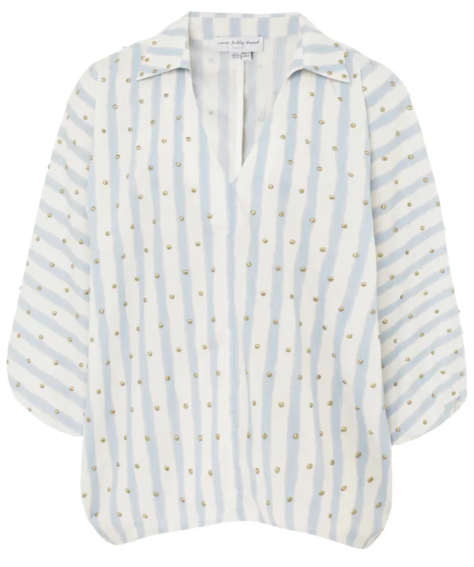 Never Fully Dressed Stripe Cara Shirt