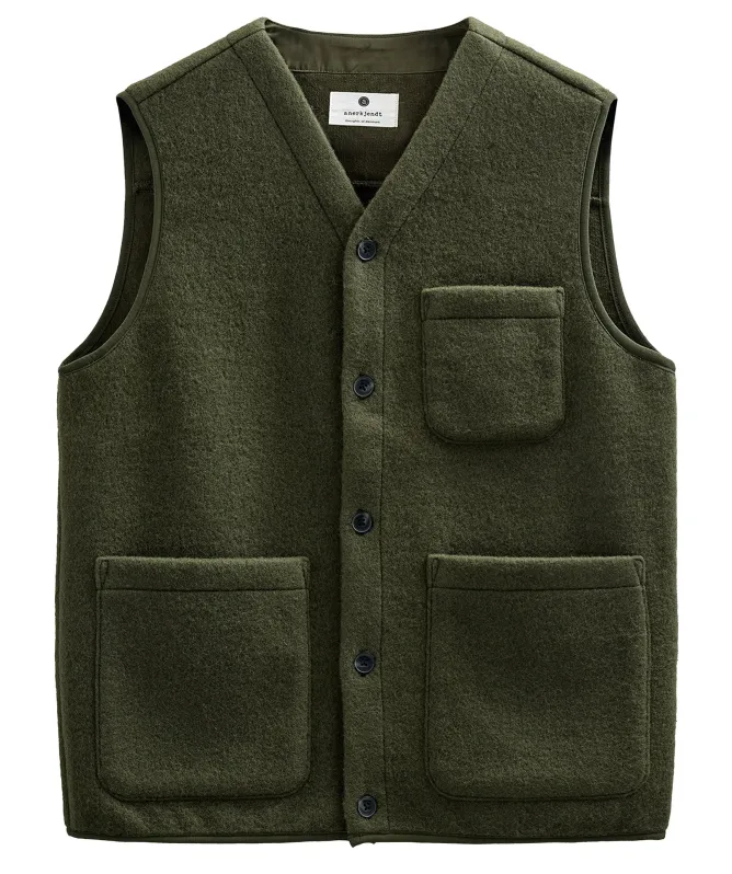 Anerkjendt Akramsus Boiled Wool Gilet