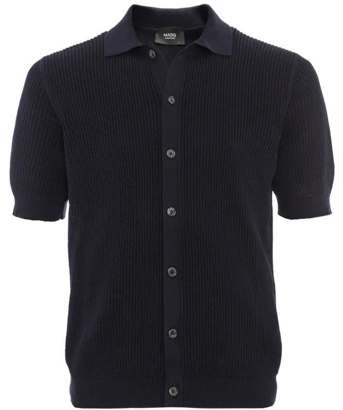 MASQ Hand Knit Short Sleeve Shirt
