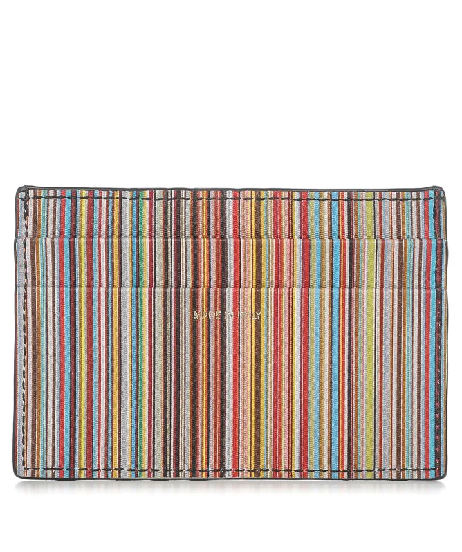 Paul Smith Signature Stripe Card Holder